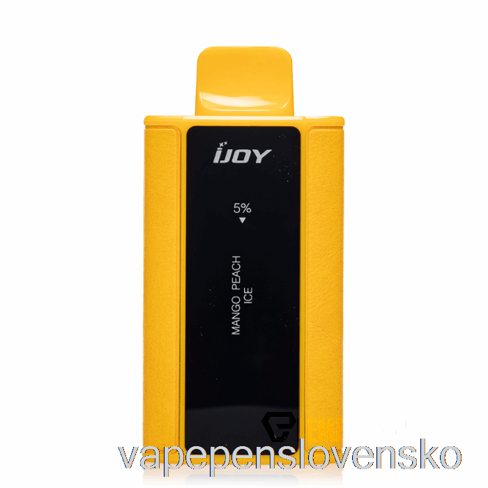 Ijoy Kapitán 10000 Jednorazové Pero Na ľad Mango Broskyňa